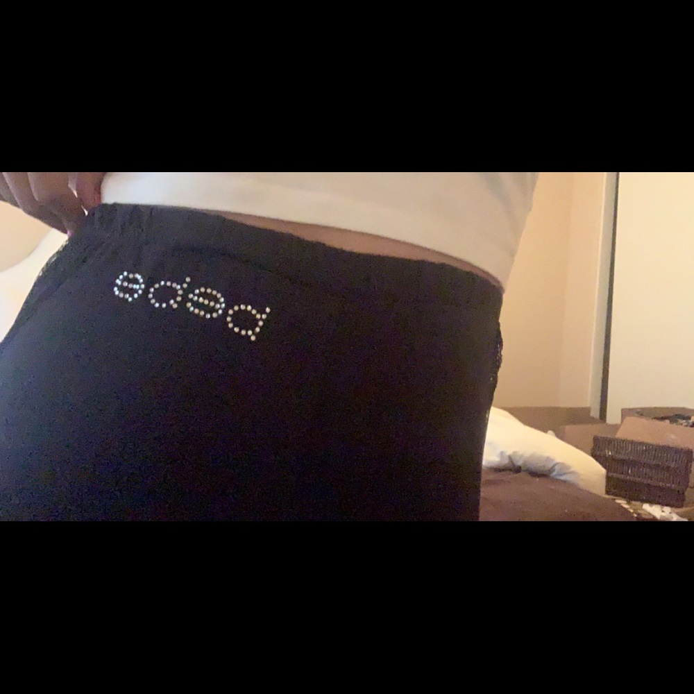 bebe sweatpants flowy